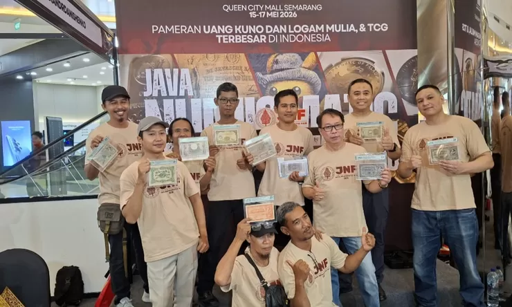 Java Numismatic Fair 2026 di Semarang Sedot Perhatian Pemburu Koleksi Uang Kuno hingga TCG 