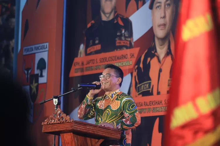 Wakil Walikota Zakiyuddin Harahap hadiri pelantikan PAC Pemuda Pancasila Medan Perjuangan, Minggu (27/7/2025).