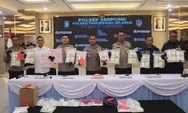 Polres Tangsel Bongkar Peredaran Obat Keras dan Sabu, Ribuan Jiwa Terselamatkan