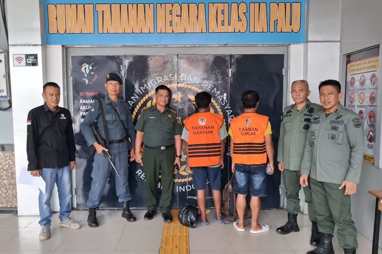 Dua pelaku PETI di kawasan hutan di Kabupaten Parigi Moutong sudah menjalani proses hukum setelah dilakukan penangkapan beberapa hari lalu. (Foto: IST).