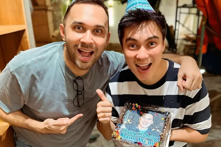 Teuku Zacky meriahkan perayaan ulang tahun Baim Wong (Foto: Gorajuara/ Instagram/ @teukuzacky)