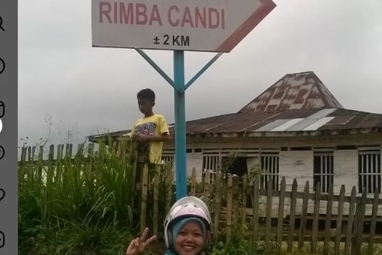 Kawasan Rimba Candi jadi destinasi wisata (tangkapan layar instagram @nina_anjary)