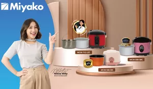 Nikita Willy Lanjutkan Kerja Sama Tahun Ketiga Bersama Miyako, Kini Hadir di Kategori Rice Cooker