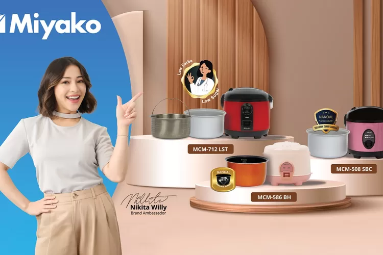 Aktris dan ibu muda Nikita Willy kembali melanjutkan kolaborasinya dengan Miyako sebagai brand ambassador untuk tahun ketiga berturut-turut.