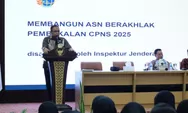 Jaga Kedaulatan Negara, Irjen Bangun Rasa Kebanggaan CPNS Kementerian ATR/BPN