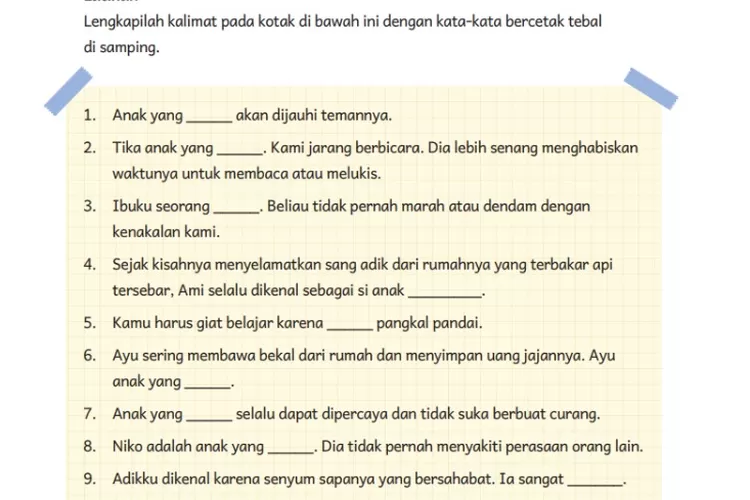 Kunci Jawaban Bahasa Indonesia Kelas 5 SD Kurikulum Merdeka Halaman 17 ...