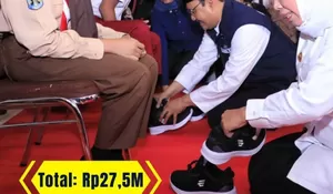 Anggaran Sepatu Sekolah Rakyat Rp27,5 Miliar, Dugaan Mark Up hingga Empat Kali Lipat Mencuat