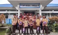 Program Seragam Gratis Sekolah di Donggala, Disambut Antusias Orang Tua Siswa 