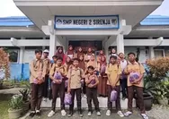 Program Seragam Gratis Sekolah di Donggala, Disambut Antusias Orang Tua Siswa 