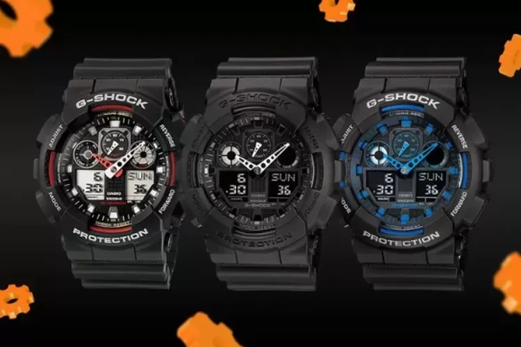 Cara Setting Jam G Shock GA 100 Series Super Gampang Buat kamu