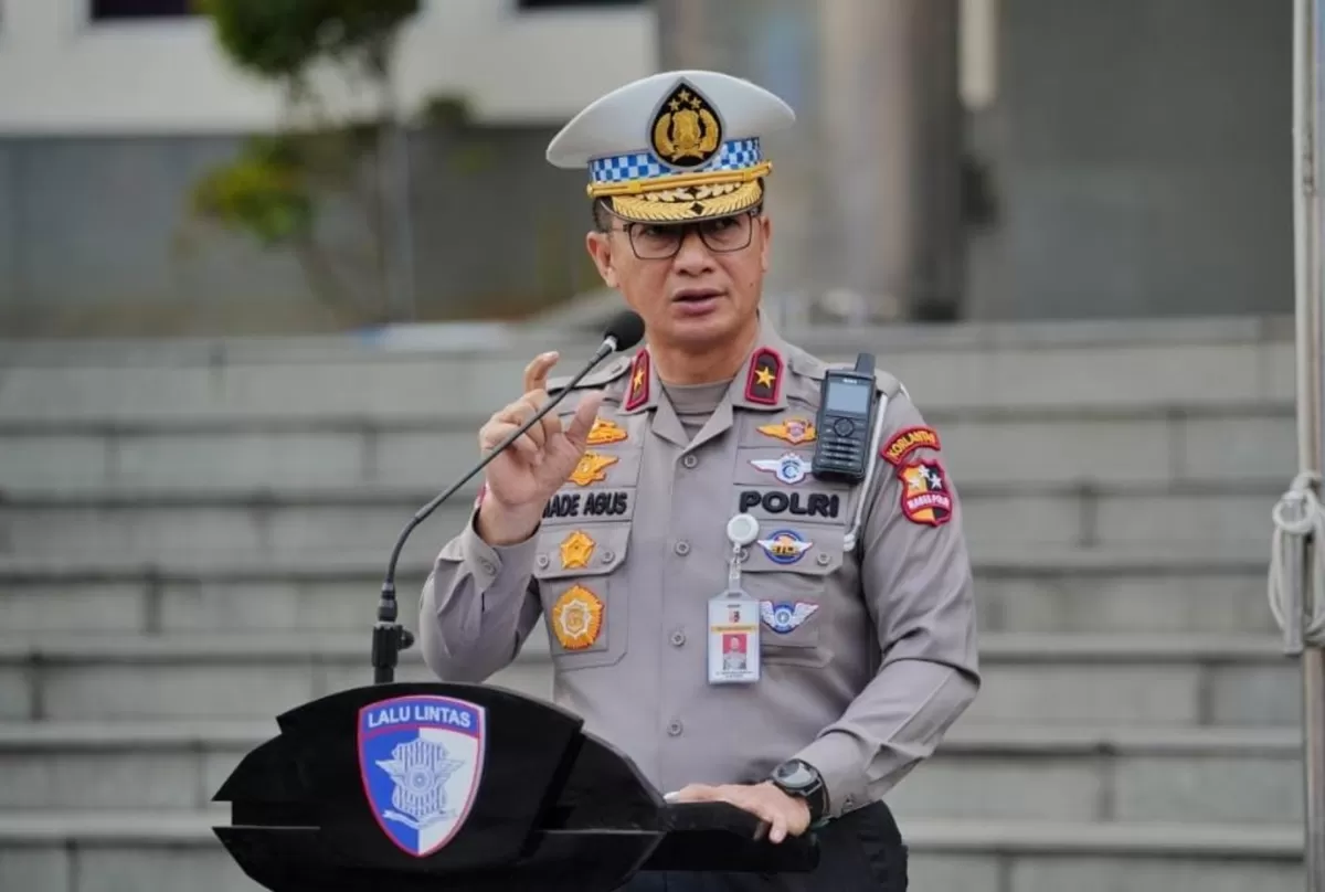 Direktur Penegakan Hukum (Dirgakkum) Korlantas Polri, Brigjen Pol I Made Agus Prasatya