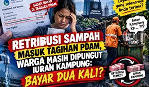 Retribusi Sampah Masuk Tagihan PDAM, Warga Masih Dipungut Iuran Kampung: Bayar Dua Kali?