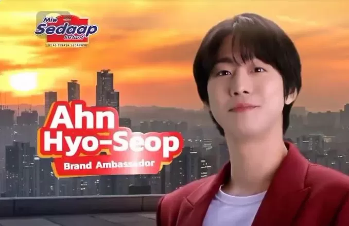 Mie Sedaap Gandeng Ahn Hyo Seop Jadi Brand Ambassador (Mie Sedaap)
