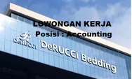 Dibutuhkan Segera Posisi untuk Posisi Accounting PT Derucci Batam