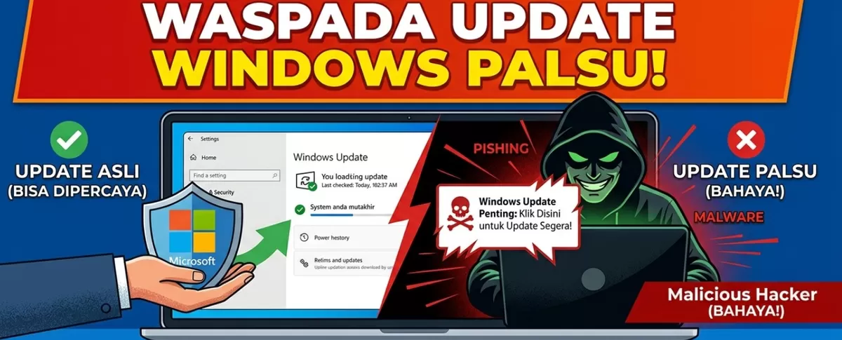 Waspada Update Windows Palsu, Ikuti Langkah Pencegahan Ini (Ilustrasi)