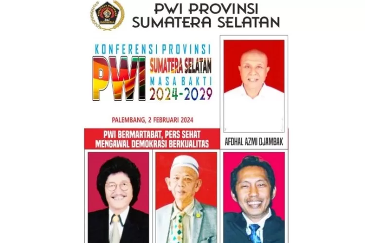 kandidat Ketua DKP PWI Sumsel (dok)