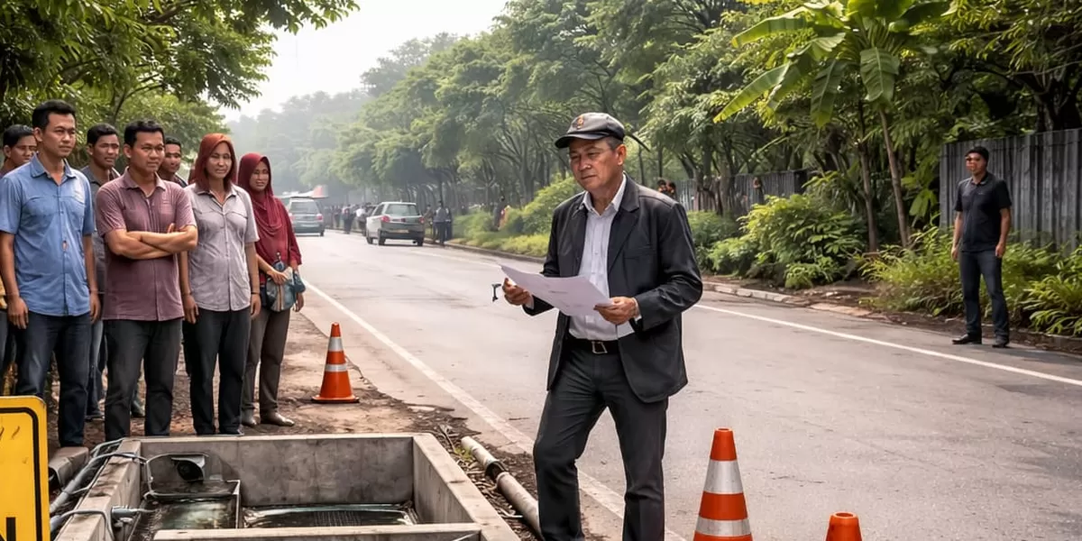 IPAL di Ciadeg berdiri di samping jalan warga, dikeluhkan sebabkan penyempitan akses. (Ist)