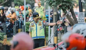 Kapolda Jatim Turun Gunung, Enam Titik Lalu Lintas Surabaya Jadi Sasaran Pemantauan