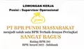Lowongan Kerja Dibutuhkan Segera Posisi Supervisor Operasional di BPR Pundi Masyarakat Batam