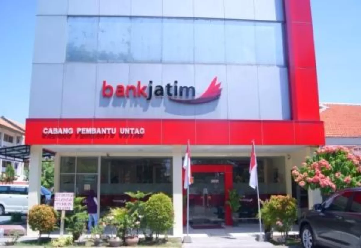Foto Bank Jatim Kantor Cabang Pembantu UNTAG. (Istimewa) 