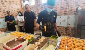 Donat Produksi Warga Binaan Rutan Surabaya Jadi Produk Unggulan, UMKM Sidoarjo