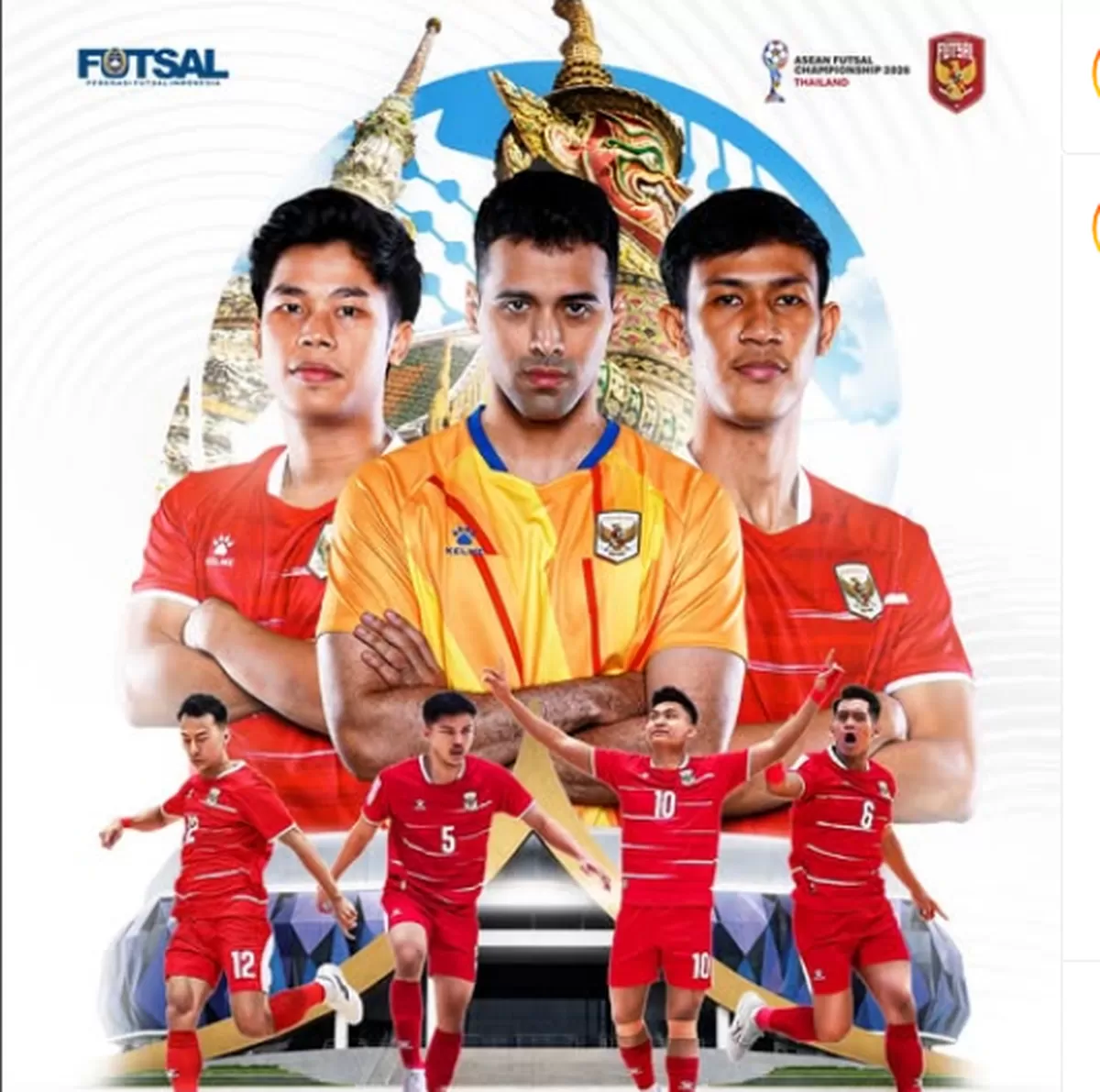 Timnas Futsal Indonesia (Tangkapan layar instagram @futsalindonesia)