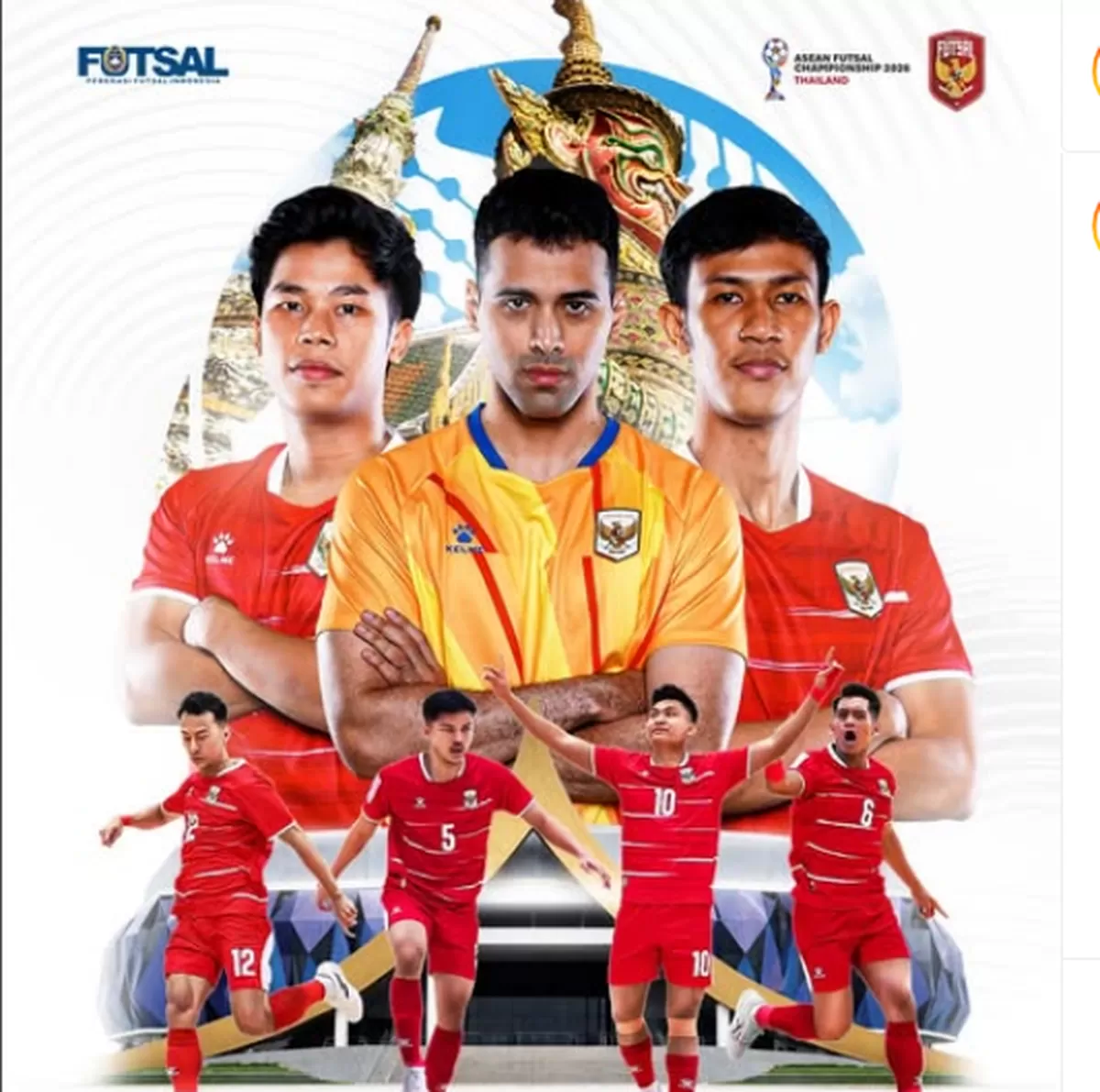 Link Live Streaming Indonesia VS Vietnam (Tangkapan layar instagram @futsalindonesia)