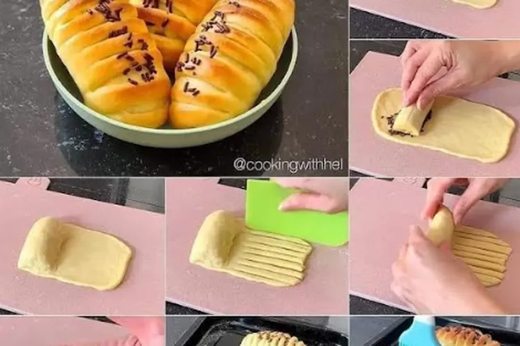 Tips Cara Buat Roti Pisang Agar Lembut Seperti Roti Sobek ! Tanpa Mixer ...