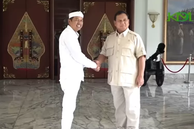 Kang Dedi Mulyadi dan Prabowo Subianto (Youtube Kang Dedi Mulyadi Channel)