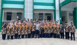 Laksanakan Halal Bihalal dan Pisah Sambut, Kepala MTsN Kota Depok : Mohon Doa dan Dukunganya