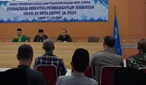 Sosialisasi Pembangunan Jembatan SMPN 21 Depok Buntu, Warga Masih Pikir-pikir