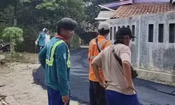 Jalan Gang Bumi Raya Diaspal 530 Meter, Pemdes Gandoang Apresiasi Bupati Bogor