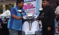 Pengunjung Antusias Menjajal Motor Yamaha di Karnaval SCTV Jepara 2026