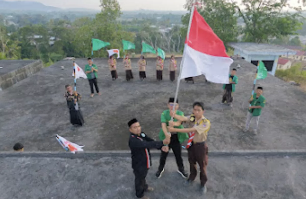 Peringati HUT Ke-81 RI, GP Ansor dan Lintas Elemen di Pangkalpinang Perkuat Persatuan