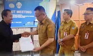 Wawali Richard Sualang Hadiri Exit Meeting LKPD 2025