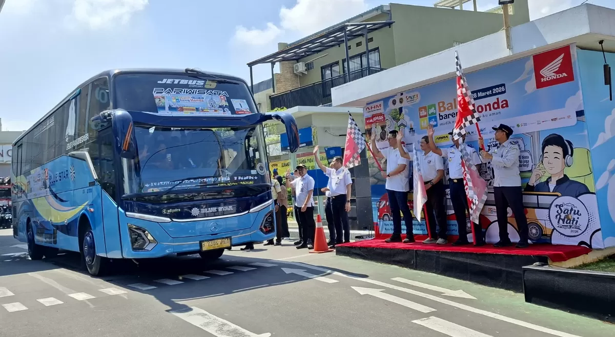 Ribuan Pemudik Ikuti Balik Bareng Honda 2026, Nyaman dan Aman Kembali ke Jakarta
