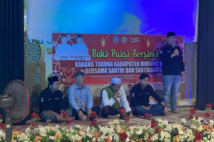 Momen Ramadhan, Karang Taruna Murung Raya Gelar Buka Bersama