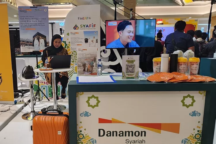 Donamon Syariah berpartisipasi di Syariah Financial Fair 2023 dalam rangka Bulan Inklusi Keuangan di Pakuwon Mall Yogyakarta pada 26-29 Oktober 2023.  (Istimewa)