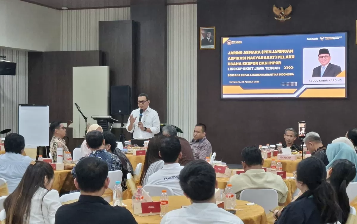 Barantin Percepat Ekspor, Karding Pastikan Keamanan Hayati Tetap Terjaga