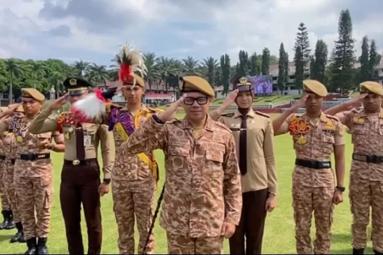 Wamendagri Bima Arya Sugiarto saat membuka retret gelombang II di IPDN Jatinangor, Minggu, 22 Juni 2025. (Instagram/bimaaryasugiarto)