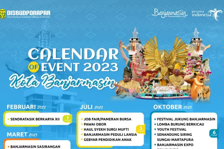 Intip Event Seru Di Banjarmasin Selama Oktober-Desember 2023, Salah ...