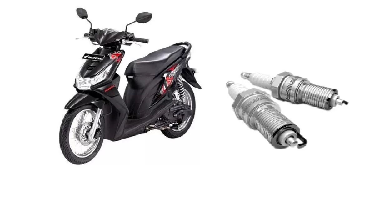 Ilustrasi. Motor Matic Honda Beat perlu perhatikan terkait komponen busi./net