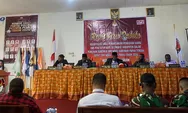 KPU Paniai Gelar Pembukaan Rapat Pleno Rekapitulasi Hasil Penghitungan Suara