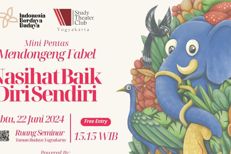 Catat! Akhir Pekan di TBY Ada Even Mini Pentas Mendongeng Fabel