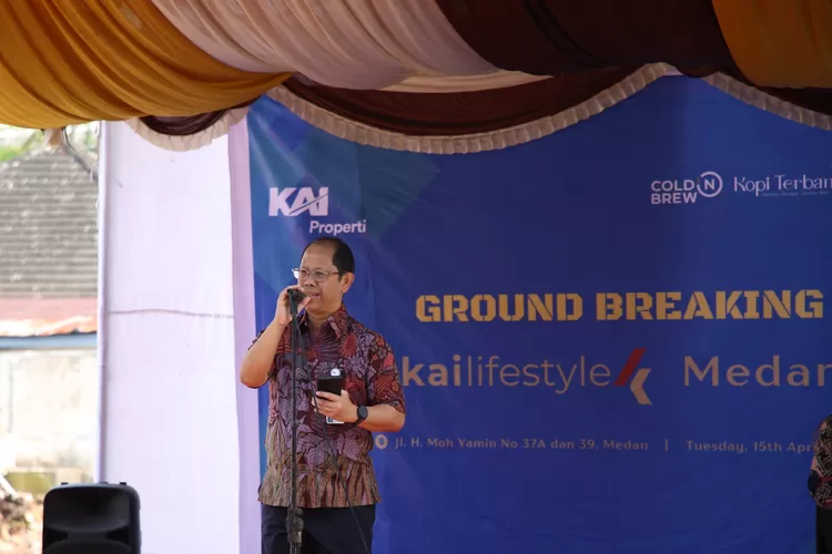 Pembangunan proyek terbaru dari PT Kereta Api Indonesia.