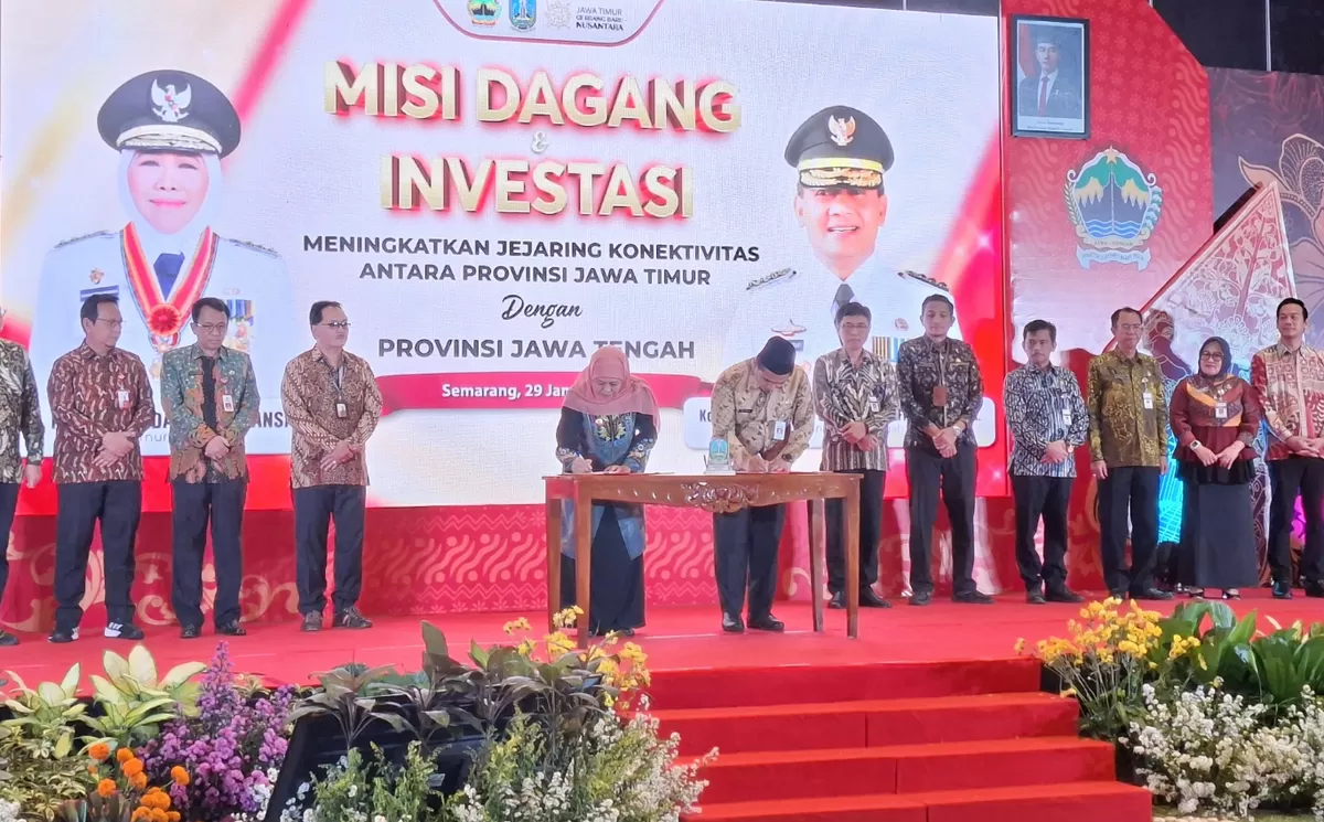 Jatim dan Jateng Bertemu dalam Misi Dagang, Transaksi Capai Rp2,9 Triliun
