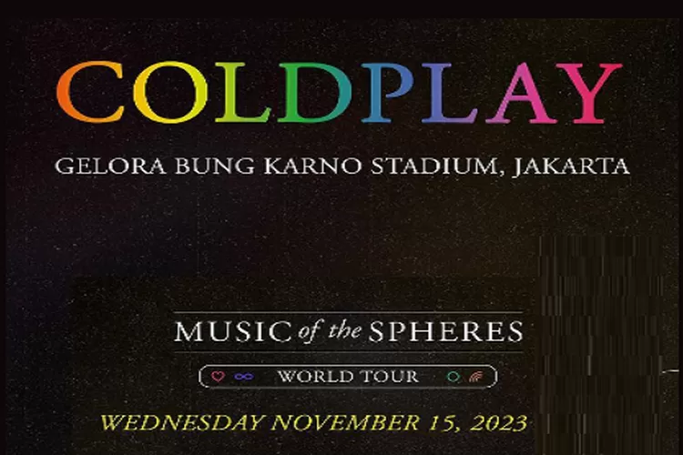 Konser Coldplay Jakarta 2023 Malam Ini 