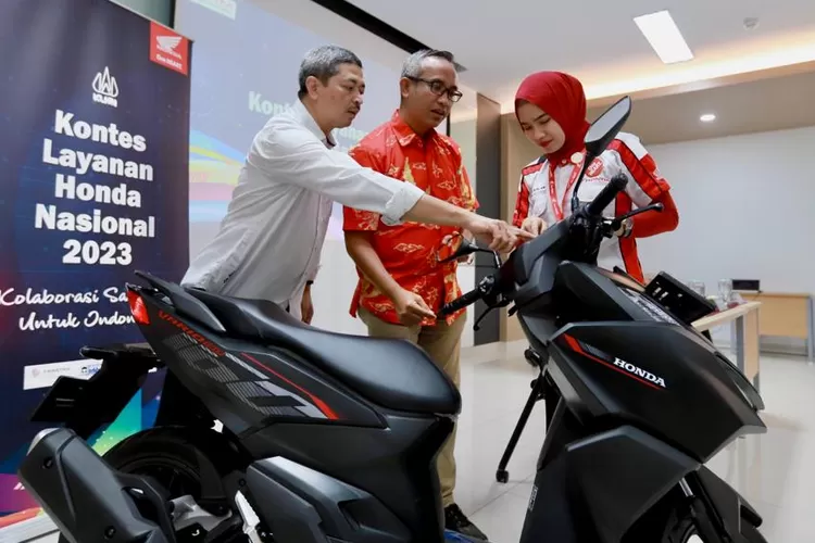 Front liner Honda asal Aceh, menjadi yang terbaik dalam kontes Layanan Honda Nasional 2023.