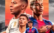 SERU! Ini Link Live Streaming Real Madrid Vs Barcelona La Liga 2025-2026, Pekan ke-10 yang Panas