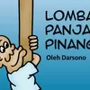 Kartun Lucu: Petualangan Kocak di Lomba Panjat Pinang | Komik Strip Mlethot